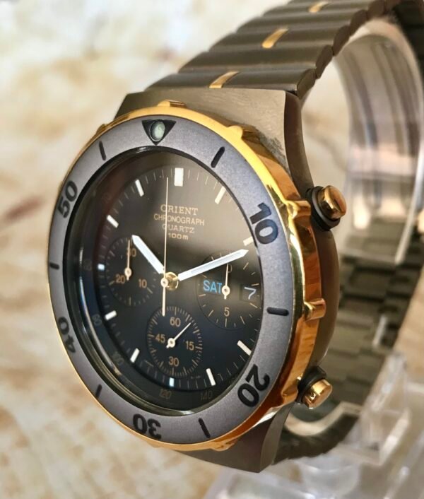 ORIENT (N.O.S) CHRONOGRAPH F. A. BANGLADESH, QUARTZ - TEMPPUS: