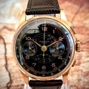 CHRONOGRAPHE SUISSE, ORO ROSA 18 KILATES, MANUAL - TEMPPUS: