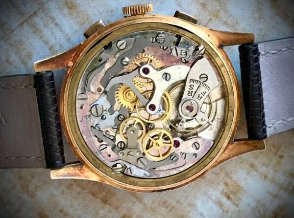 CHRONOGRAPHE SUISSE, ORO ROSA 18 KILATES, MANUAL - TEMPPUS: