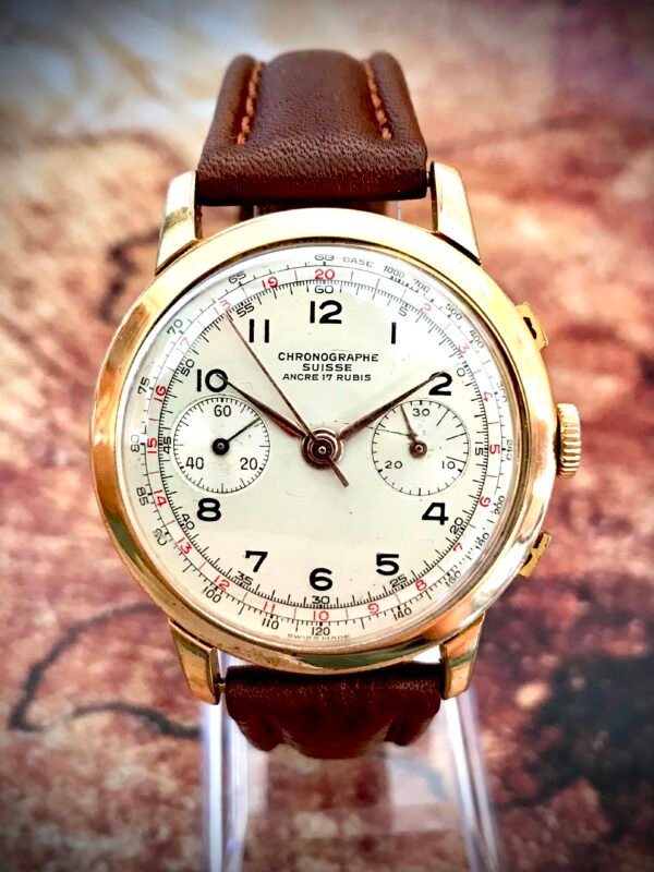 CHRONOGRAPHE SUISSE, ANTIGUO AÑOS 50 - TEMPPUS: