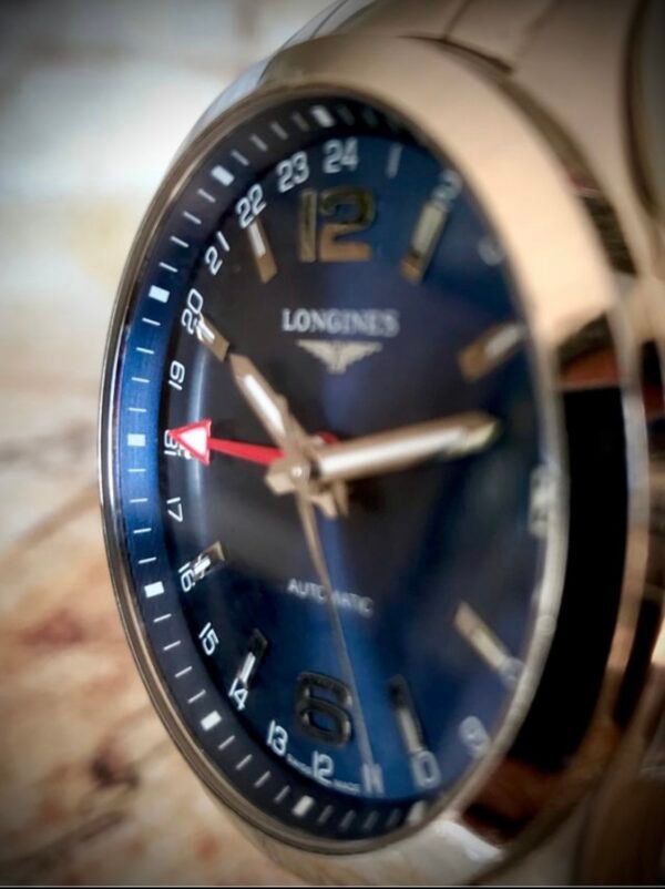 LONGINES CONQUEST GMT AUTOMÁTICO, FULL SET - TEMPPUS: