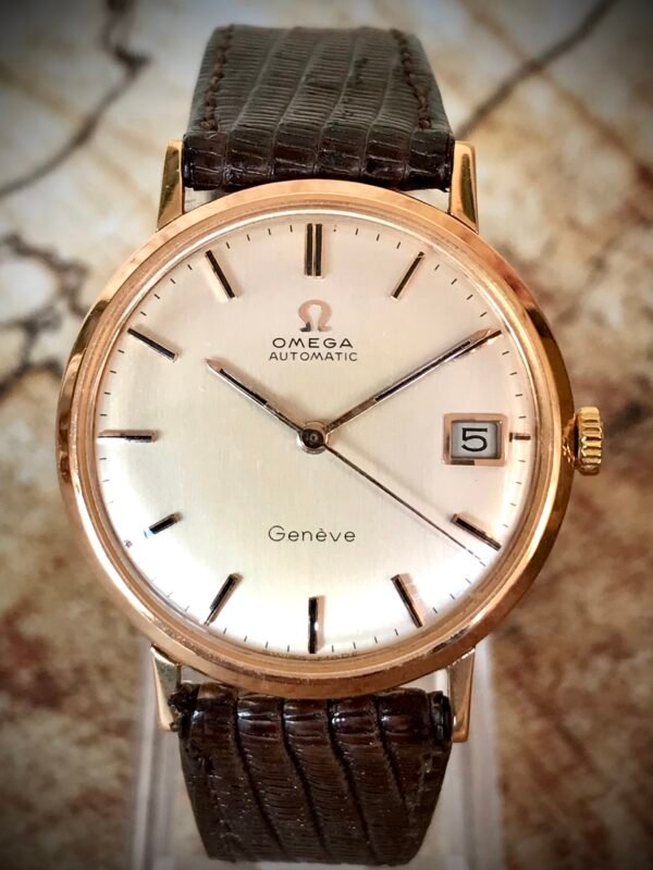 OMEGA GENEVE ORO 18 KILATES, AUTOMÁTICO CAL. 565 - TEMPPUS: