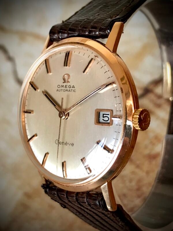 OMEGA GENEVE ORO 18 KILATES, AUTOMÁTICO CAL. 565 - TEMPPUS: