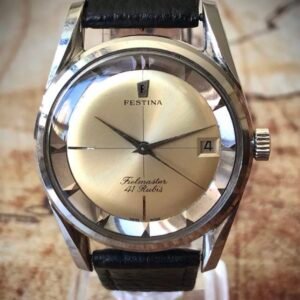 FESTINA FIELMASTER 41 RUBÍS, AUTOMÁTICO, VINTAGE AÑOS 60 - TEMPPUS:
