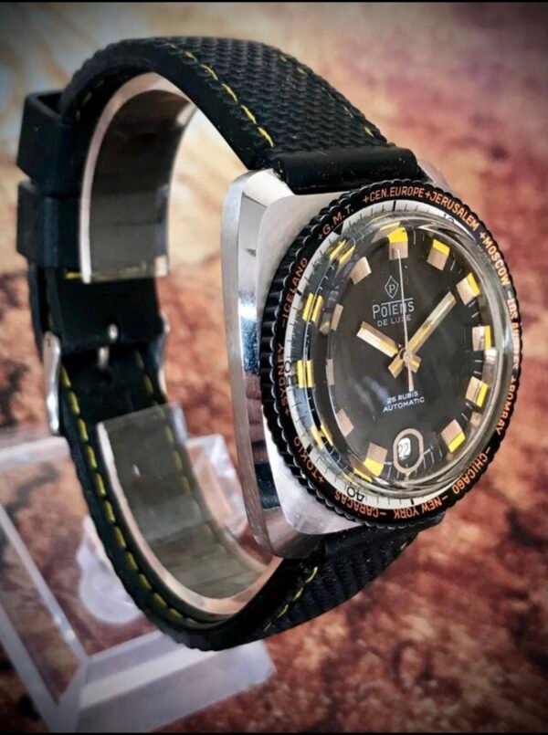 POTENS "DE LUXE", DIVER AUTOMÁTICO, VINTAGE - TEMPPUS: