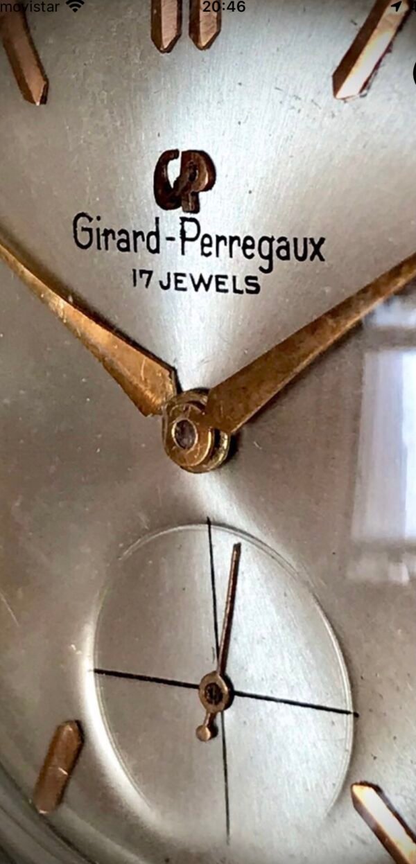 GIRARD PERREGAUX AÑO 1957, CUERDA MANUAL - TEMPPUS: