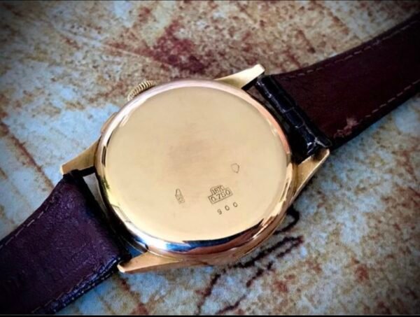 CHRONOGRAPHE SUISSE ORO 18 K, ANTIGUO AÑOS 40 - TEMPPUS: