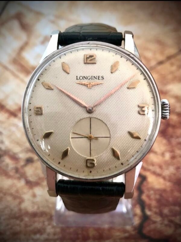 LONGINES CUERDA MANUAL, ANTIGUO AÑO 1953 - TEMPPUS: