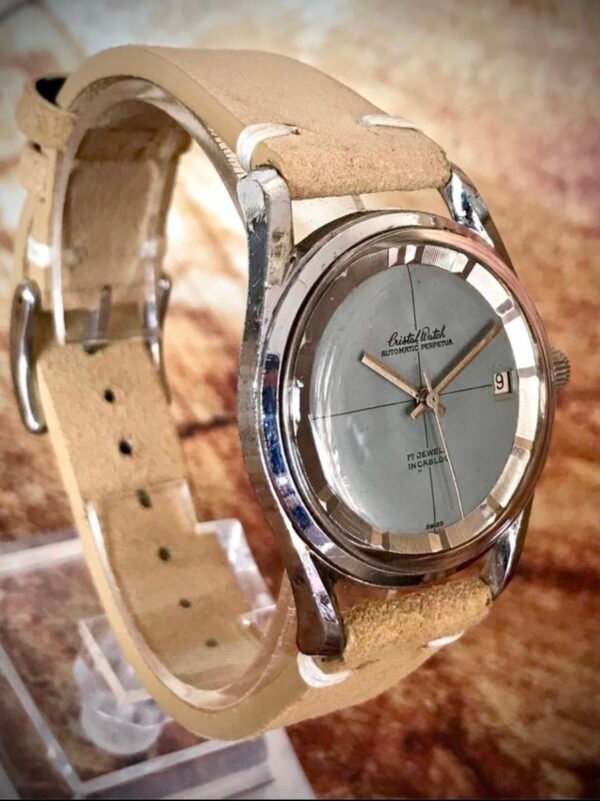 CRISTAL WATCH AUTOMATIC PERPETUA, AÑO 1961 - TEMPPUS: