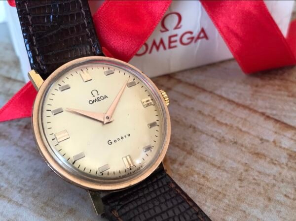 OMEGA GENÈVE AÑO 1956, CUERDA MANUAL - TEMPPUS: