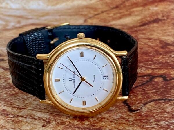 UNIVERSAL GENEVE QUARTZ, VINTAGE AÑOS 80 - TEMPPUS: