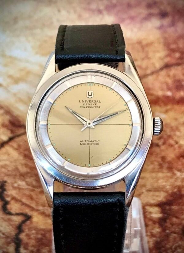 UNIVERSAL GENEVE POLEROUTER, VINTAGE AÑO 1971