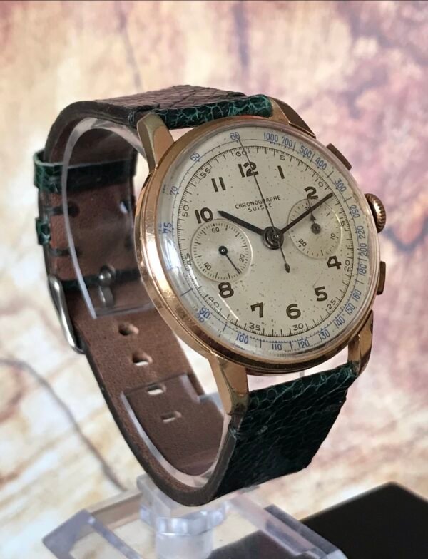 CHRONOGRAPHE SUISSE, ANTIGUO AÑOS 50 - TEMPPUS: