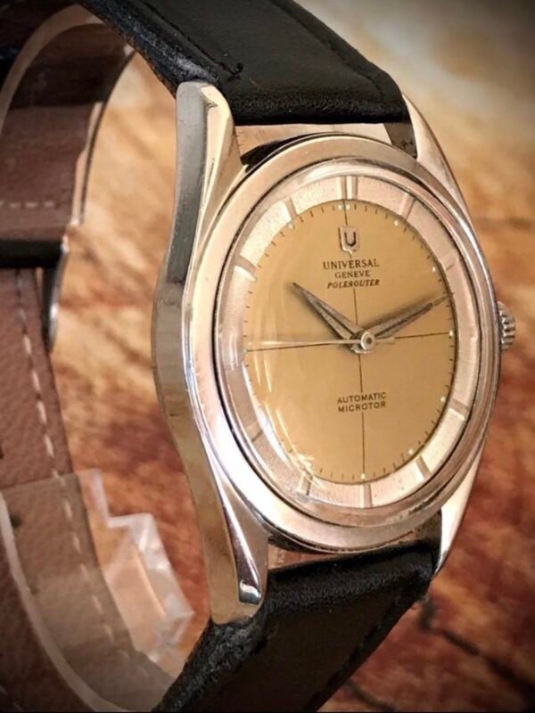 UNIVERSAL GENEVE POLEROUTER, VINTAGE AÑO 1971 - TEMPPUS: