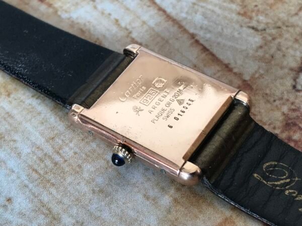 CARTIER TANK (Must de Cartier), AÑOS 50, CUERDA MANUAL - TEMPPUS: