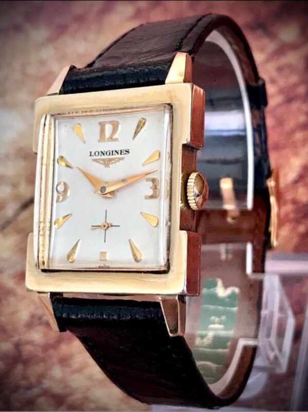 LONGINES "ART DECÒ" ORO 10K, AÑOS 4O, MANUAL - TEMPPUS: