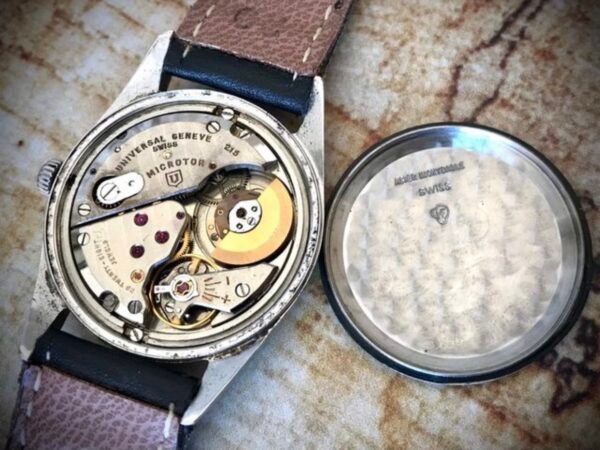 UNIVERSAL GENEVE POLEROUTER, VINTAGE AÑO 1971 - TEMPPUS: