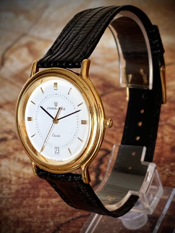 UNIVERSAL GENEVE QUARTZ, VINTAGE AÑOS 80 - TEMPPUS: