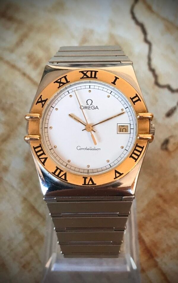 OMEGA CONSTELLATION VINTAGE, ACERO Y ORO 18 QUILATES