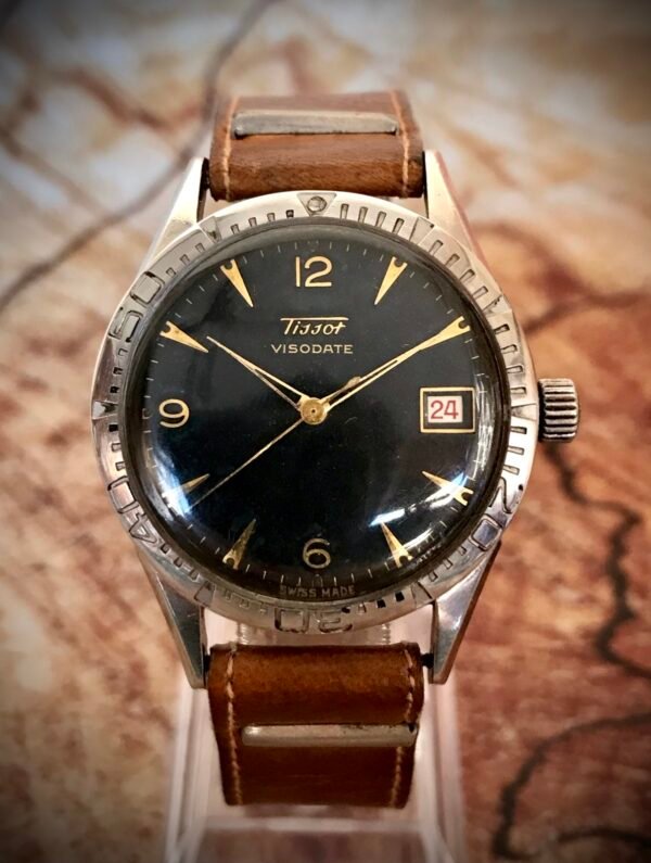 TISSOT VISODATE, VINTAGE YEAR 1962, MANUAL WINDING