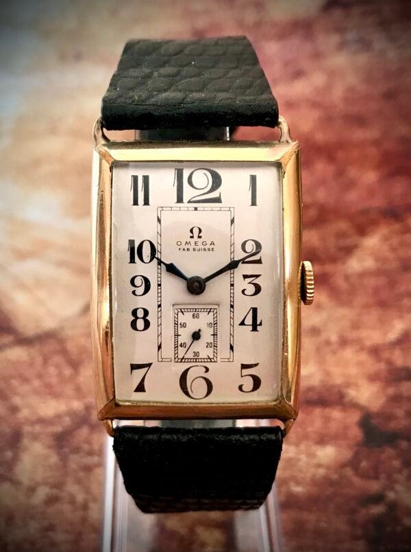 OMEGA ART DECÒ AÑO 1930, CUERDA MANUAL - TEMPPUS: