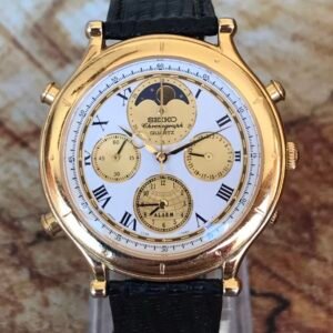 SEIKO CHRONOGRAPH DISCOVERY MOONPHASE, VINTAGE