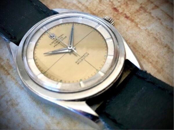 UNIVERSAL GENEVE POLEROUTER, VINTAGE AÑO 1971 - TEMPPUS: