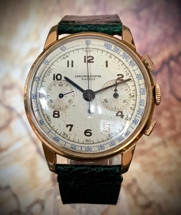 CHRONOGRAPHE SUISSE, ANTIGUO AÑOS 50 - TEMPPUS: