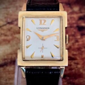LONGINES "ART DECÒ" ORO 10K, AÑOS 4O, MANUAL - TEMPPUS: