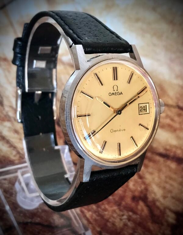 OMEGA GENEVE AÑO 1969, CUERDA MANUAL - Imagen 3