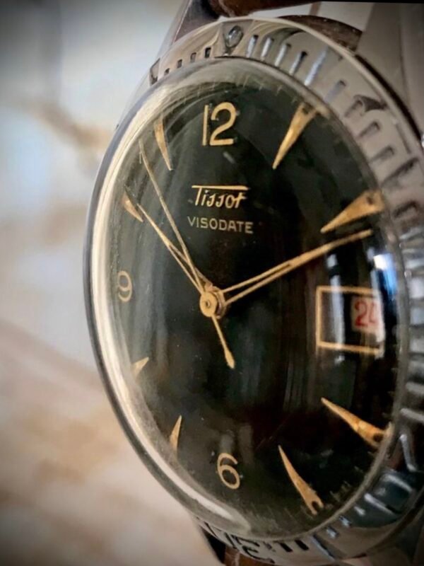 TISSOT VISODATE, VINTAGE AÑO 1962, CUERDA MANUAL - TEMPPUS: