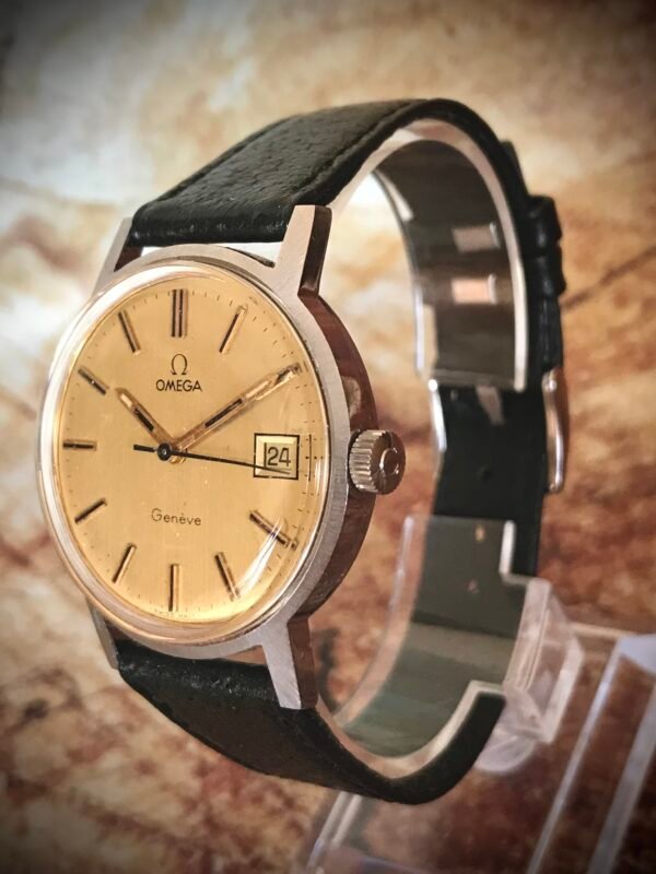 OMEGA GENEVE AÑO 1969, CUERDA MANUAL - Imagen 2