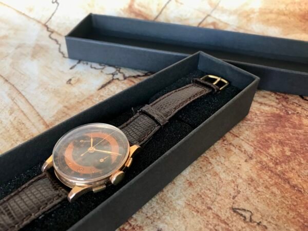 CHRONOGRAPHE SUISSE ORO 18K, LANDERON AÑOS 40 - TEMPPUS: CHRCH