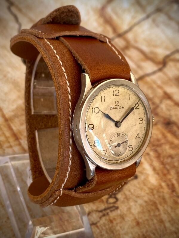 OMEGA MILITAR, ANTIGUO AÑO 1934. CUERDA MANUAL - TEMPPUS: