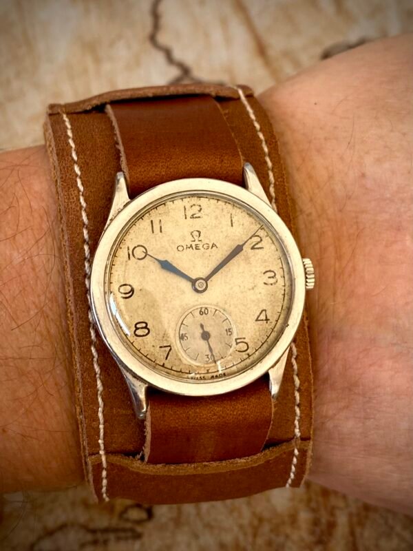 OMEGA MILITAR, ANTIGUO AÑO 1934. CUERDA MANUAL - TEMPPUS: