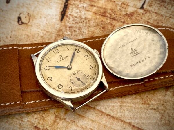 OMEGA MILITAR, ANTIGUO AÑO 1934. CUERDA MANUAL - TEMPPUS: