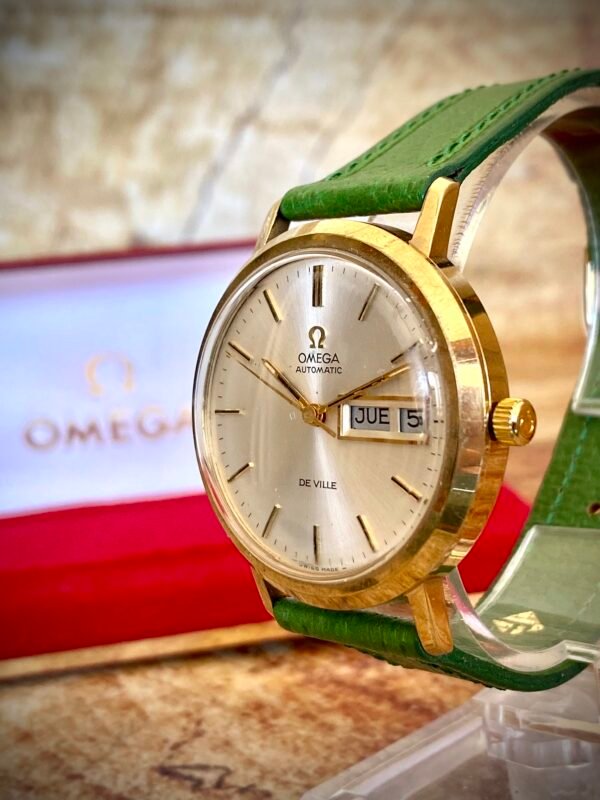 OMEGA DE VILLE AUTOMÁTICO DAY/DATE, AÑO 1973 - TEMPPUS: