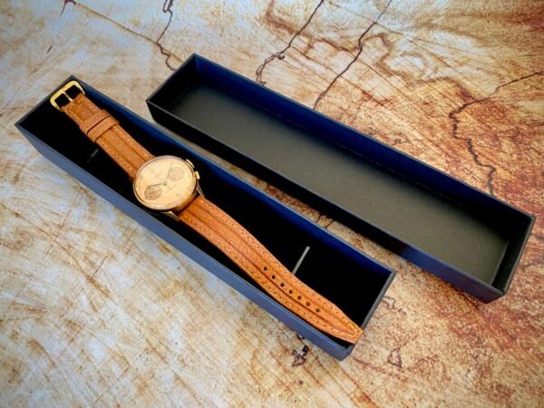 CHRONOGRAPHE SUISSE ORO 18K, LANDERON, AÑOS 40 - TEMPPUS: