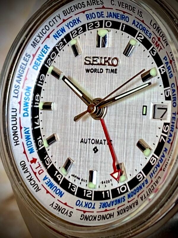 SEIKO GMT 6117-6400 WORLD TIMER, VINTAGE 1970 - TEMPPUS: