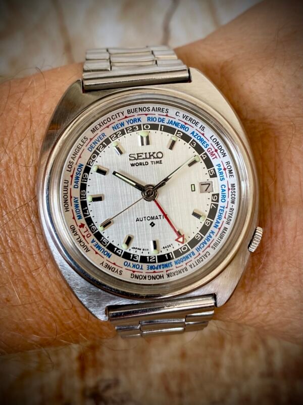 SEIKO GMT 6117-6400 WORLD TIMER, VINTAGE 1970 - TEMPPUS: