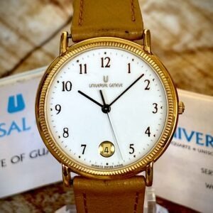 UNIVERSAL GENEVE CALENDAR EXTRAPLANO, CUARZO - TEMPPUS: