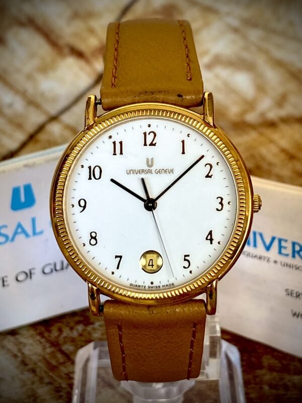 UNIVERSAL GENEVE CALENDAR EXTRAPLANO, CUARZO - TEMPPUS: