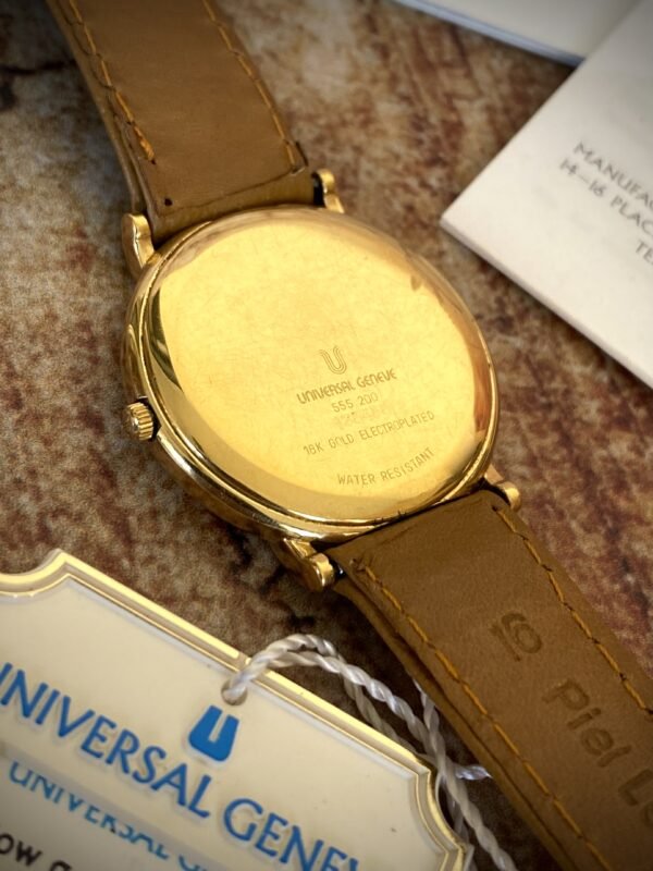 UNIVERSAL GENEVE CALENDAR EXTRAPLANO, CUARZO - TEMPPUS: