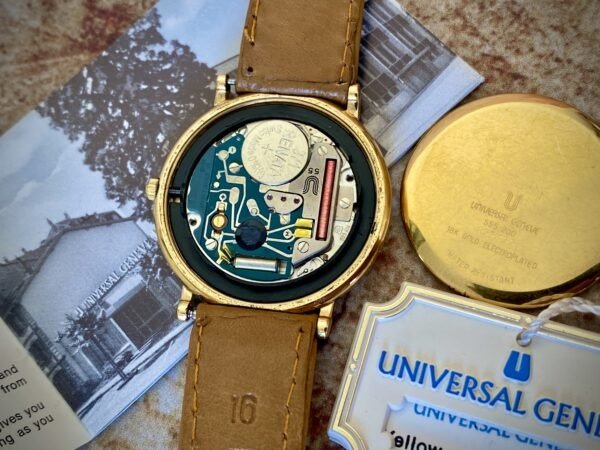 UNIVERSAL GENEVE CALENDAR EXTRAPLANO, CUARZO - TEMPPUS: