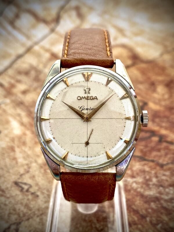OMEGA GENEVE CUERDA MANUAL, ANTIGUO AÑO 1958 - TEMPPUS: