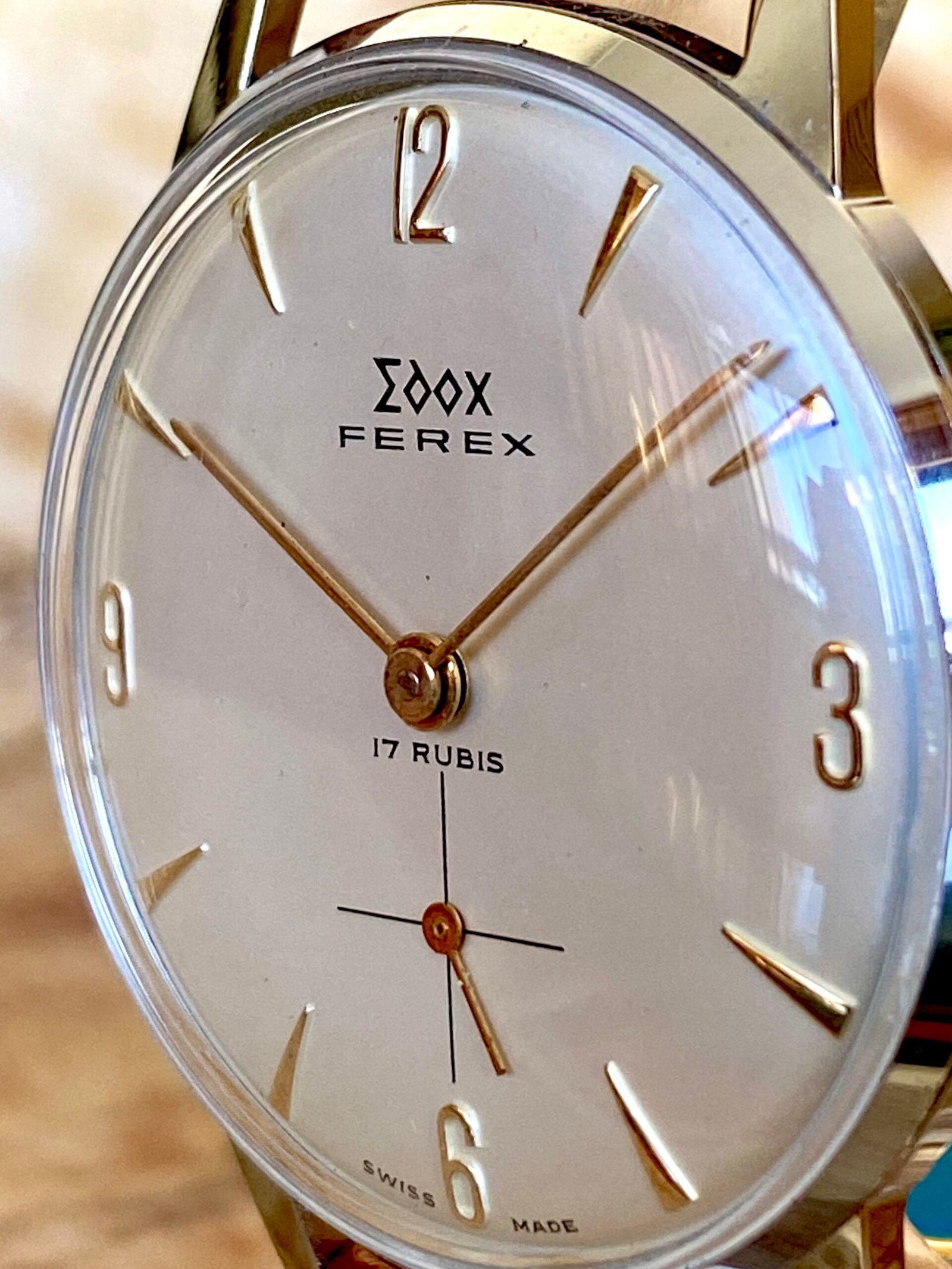EDOX FEREX N.O.S. (New Old Stock), ANTIGUO AÑOS 50 - TEMPPUS: