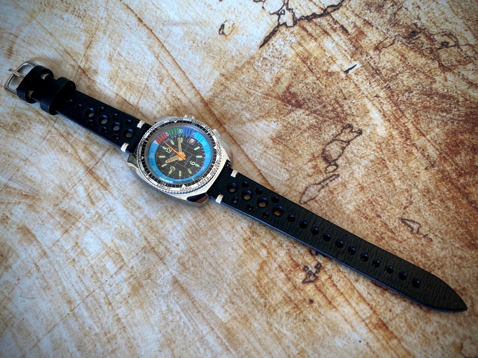 ARIOS GMT CARGA MANUAL, VINTAGE AÑOS 70 - TEMPPUS: