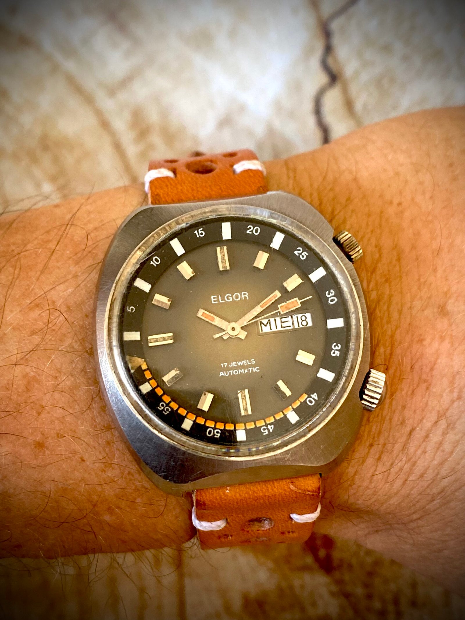 ELGOR (Suiza) AUTOMÁTICO, VINTAGE AÑOS 60 - TEMPPUS: