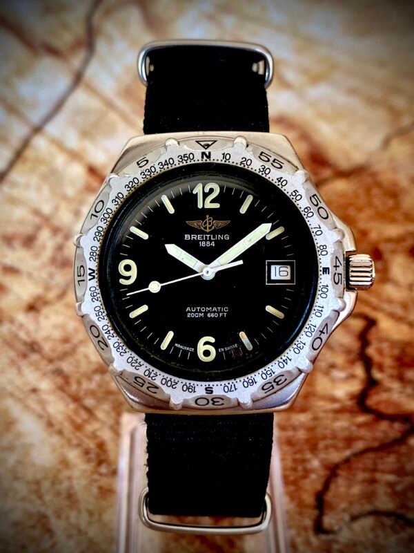 BREITLING CHRISTOPHORO, AUTOMÁTICO. AÑO 1991 - TEMPPUS: