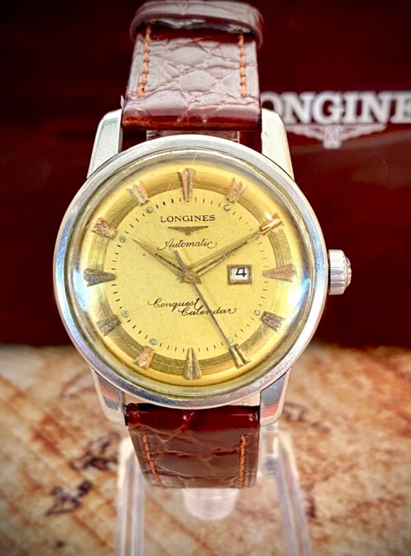 LONGINES CONQUEST CALENDAR, AUTOMÁTICO, AÑOS 50 - TEMPPUS: